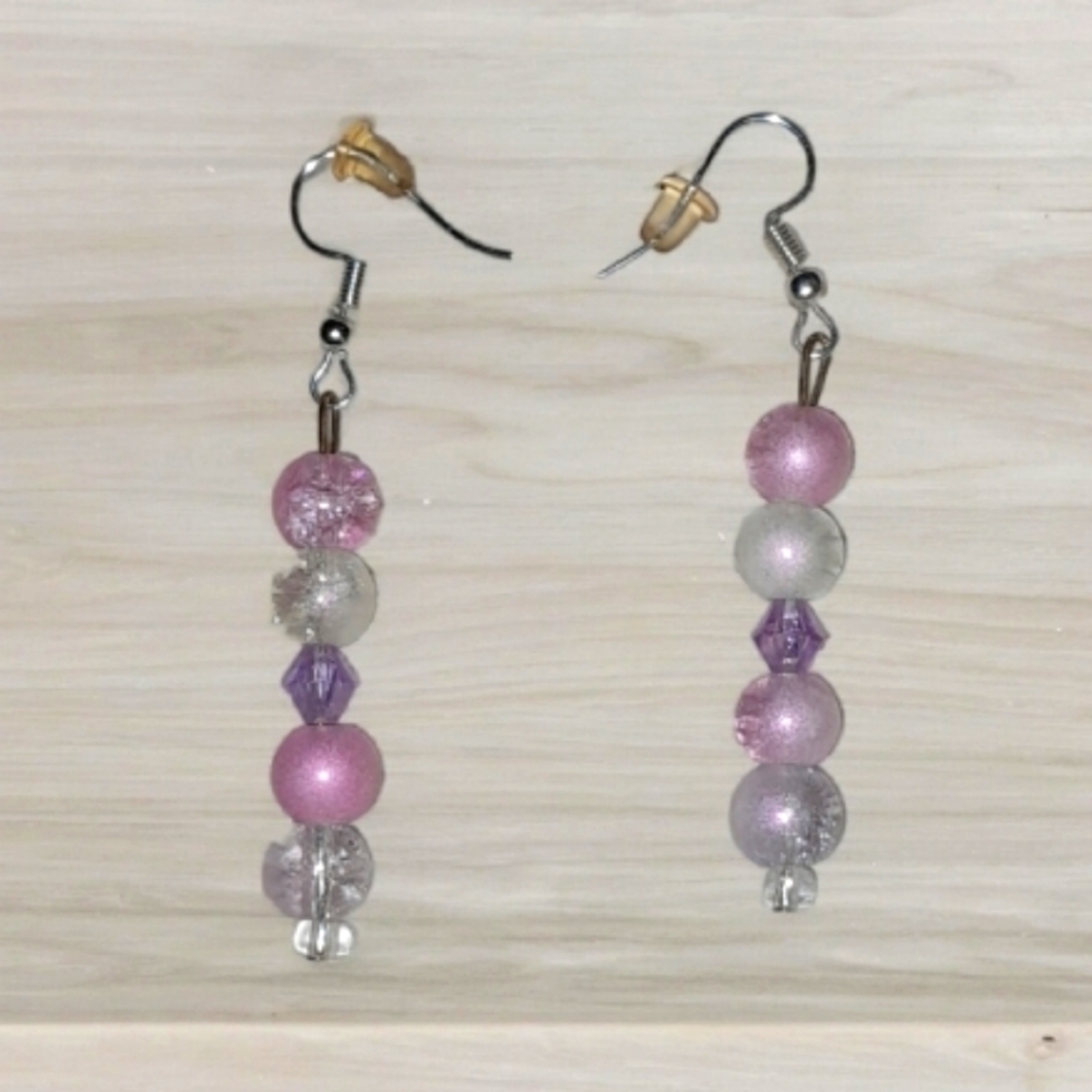 Handmade beaded earrings